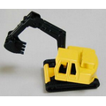 3" Yellow Crawler Excavator Die Cast Mini Vehicles Construction Vehicle